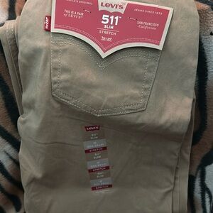Levi's Boys' 511 Slim Fit Uniform Pants size 18 slim